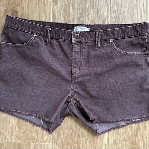 Carve Designs Brown 4” Oahu Shorts - Picture 2 of 4